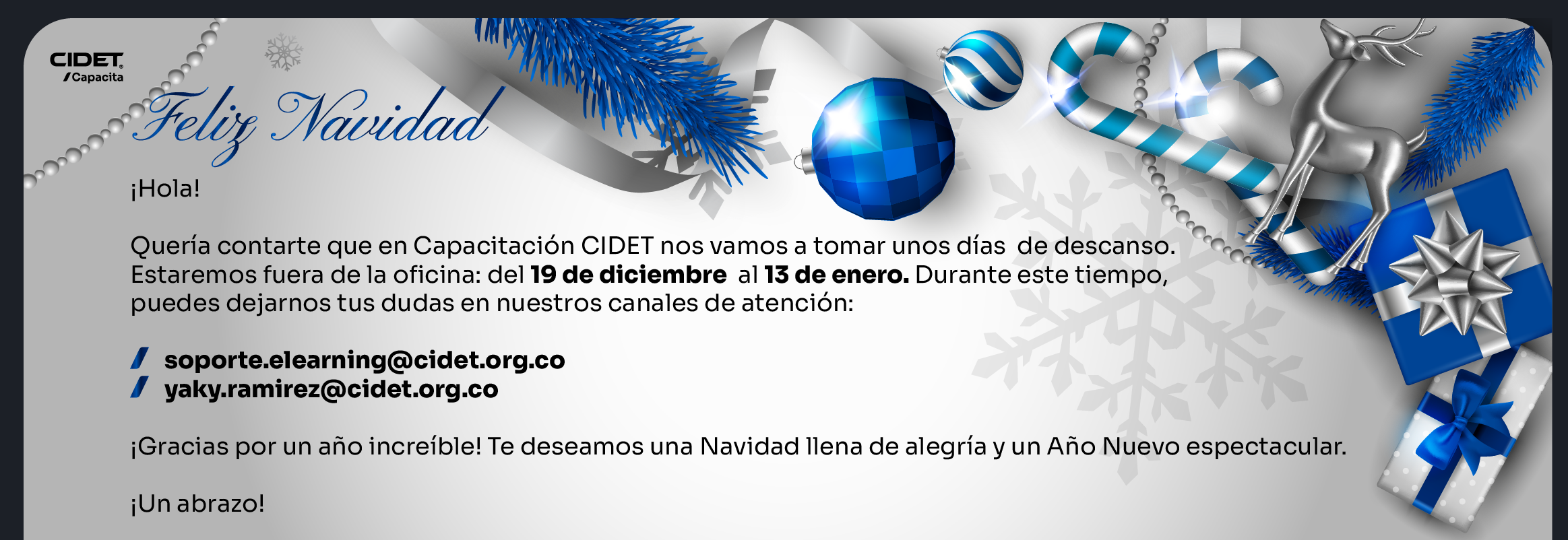 Felices Fiestas